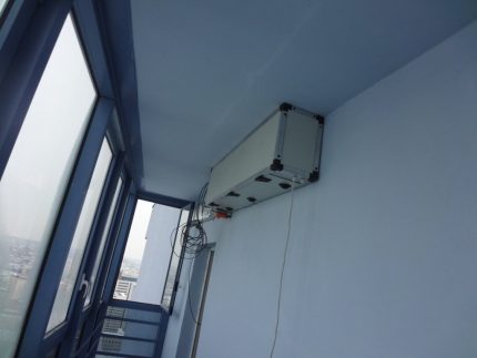 Instalacja powietrza nawiewanego