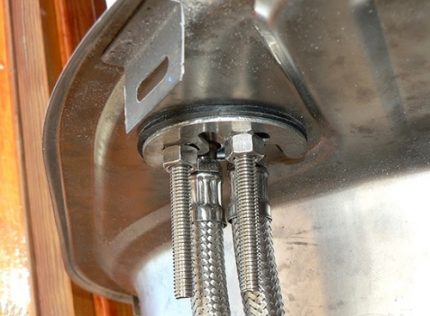 Installatie van het keukenmodel