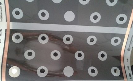 Perforacja folii węglowej