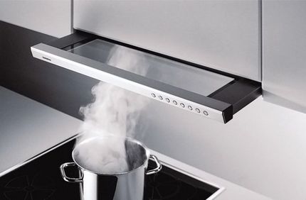 Humidity increase in the kitchen