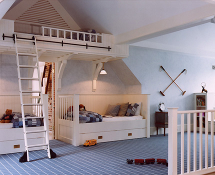 Verander de zolder in een kinderkamer