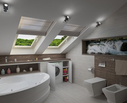 Zolder badkamer