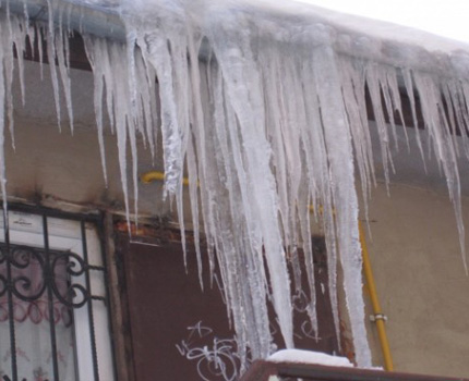 Condensatie en ijs in de winter