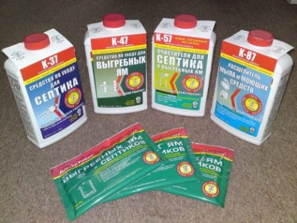 Biological preparations for sewage