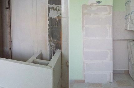 Restoration of the ventilation duct