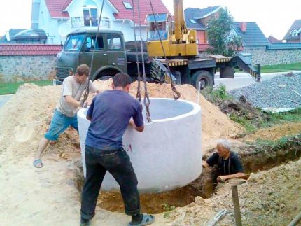 Lắp đặt phôi bê tông