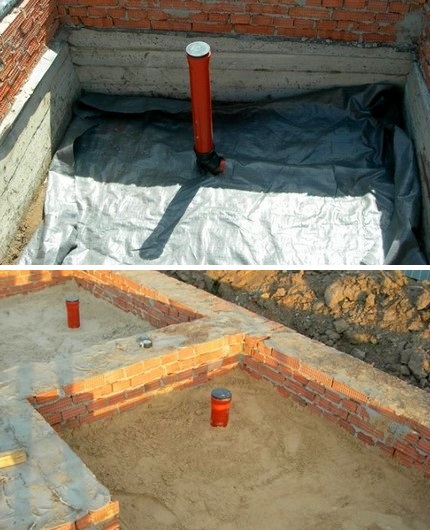 Waterproofing and sanding