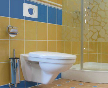 Hangend toilet