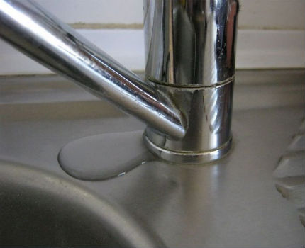 Lekkende mixer