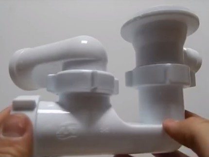 Siphon trước khi lắp đặt trên pallet