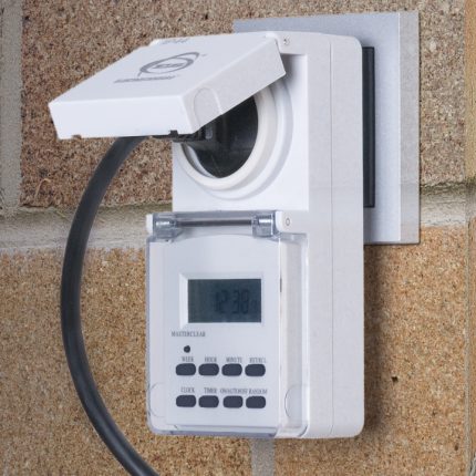 Electronic timer para sa mga socket