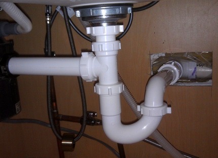 Plastic pipe construction