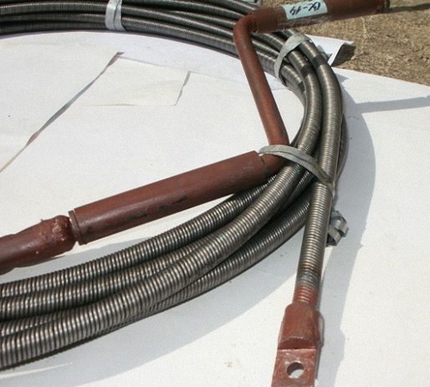 Spring-loaded tool example