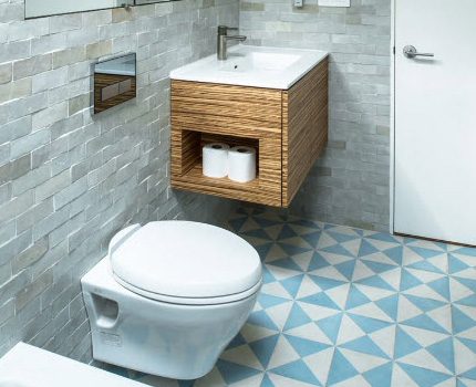Toilettes suspendues