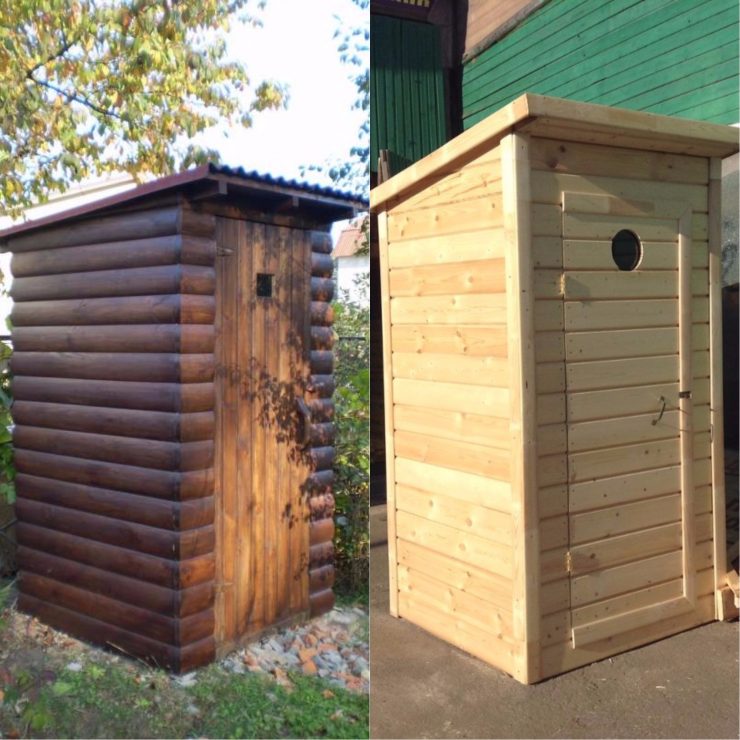 WC en bois