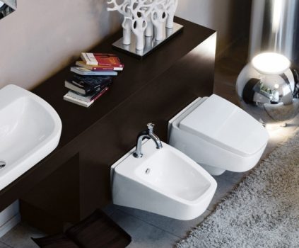 Pag-install ng isang pag-install ng bidet sa isang kahon