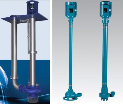 Pompes à eaux usées semi-submersibles