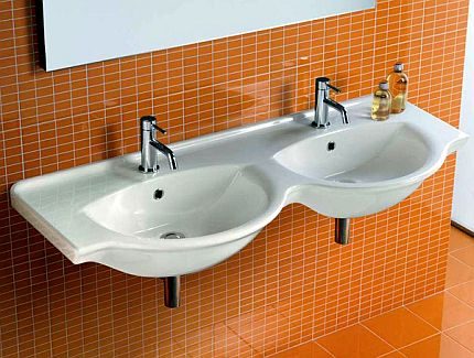 Wall-mounted washbasin