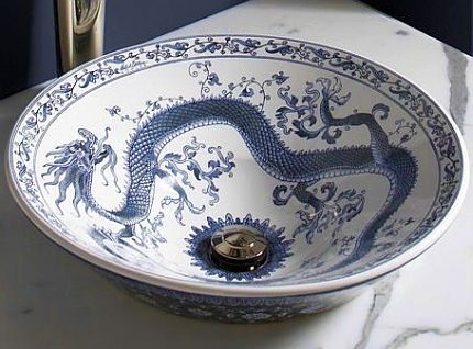 Mortise decorative sinks