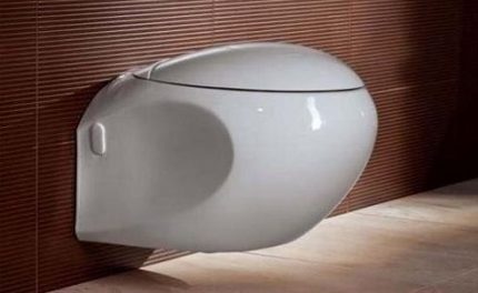 Hangend toilet