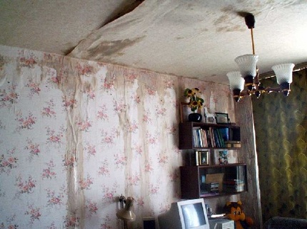 Schade door overstromingen
