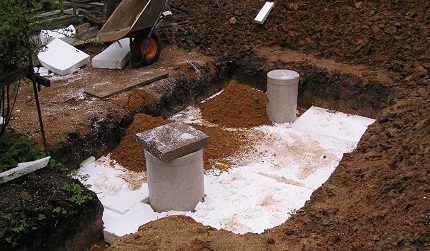 Bảo quản và cách nhiệt bể tự hoại