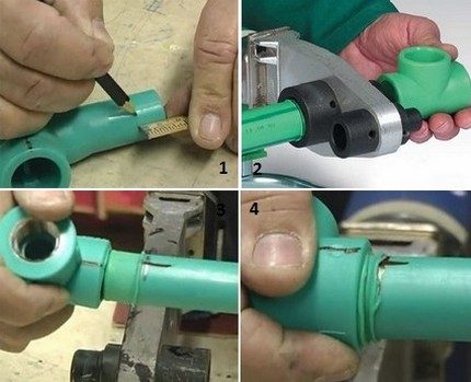 Các giai đoạn làm nóng và tham gia các yếu tố