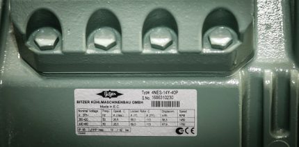 Specificaties koelmachine