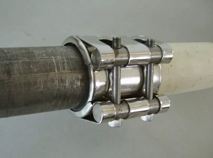 Diagram ng pag-mount ng clamp