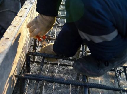 Using cable for concrete