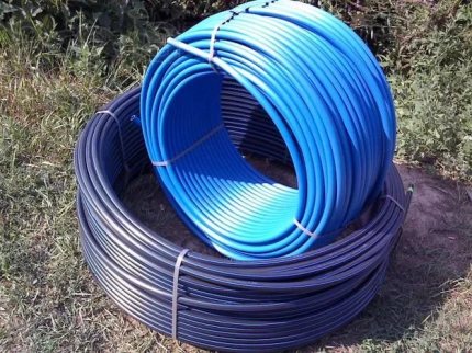Flexibele buizen van polyethyleen