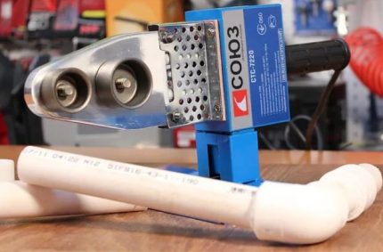 Fer à souder (fer) pour tuyaux en polypropylène