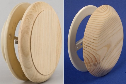 Houten anemostaat