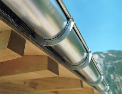 Aluminium goot