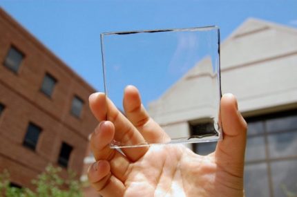 Transparent na photocell
