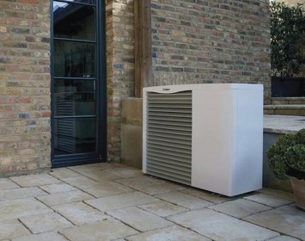 Panlabas na heat pump unit