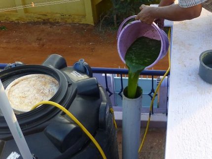 Raw materyales para sa biogenerator