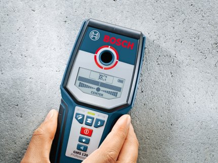 Nakatagong mga detektor ng kable na may sensor ng metal