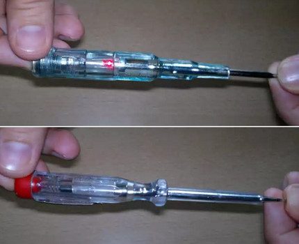 Spanningstest schroevendraaier