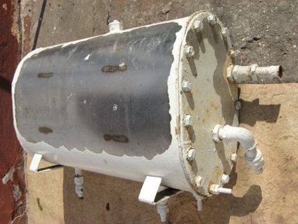 Vỏ lò hơi gián tiếp
