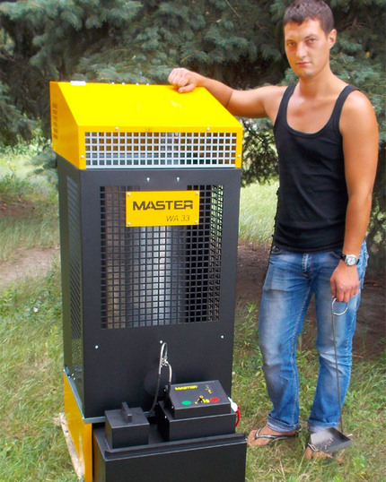 Werkplaatsoven voor tankstation