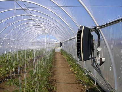 Industriële wandventilator kachel