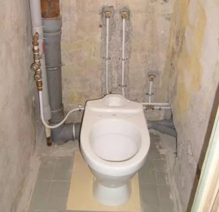 Ang pinakasimpleng layout ng pipe