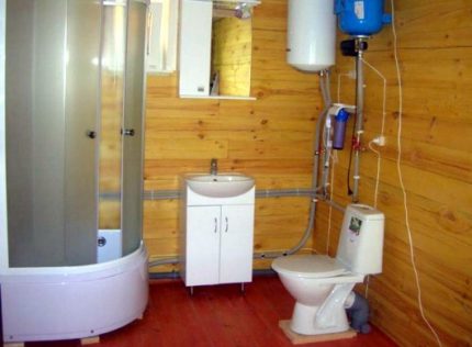 Taffeta toilet