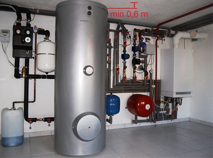 Installatie van batterijtank
