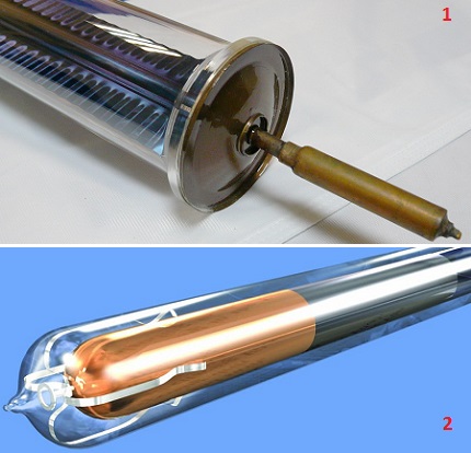 Pen en coaxiale buis