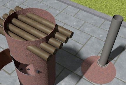 Modèle de tuyau intégré