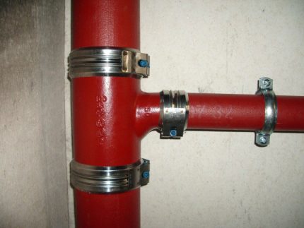 Karagdagang pag-aayos ng mga fastener