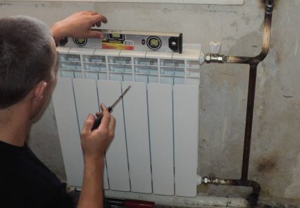 Remplacement des radiateurs par soudage au gaz