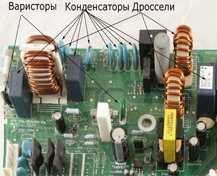 Filtr elektroniki klimatyzatora
